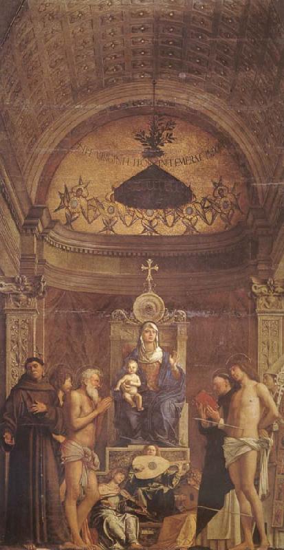Giovanni Bellini Altar piece for the S. Giobbe China oil painting art